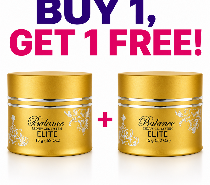 NSI Buy 1 Get 1 FREE Balance Elite Snow White Sculptor LED/UV Gel 15g