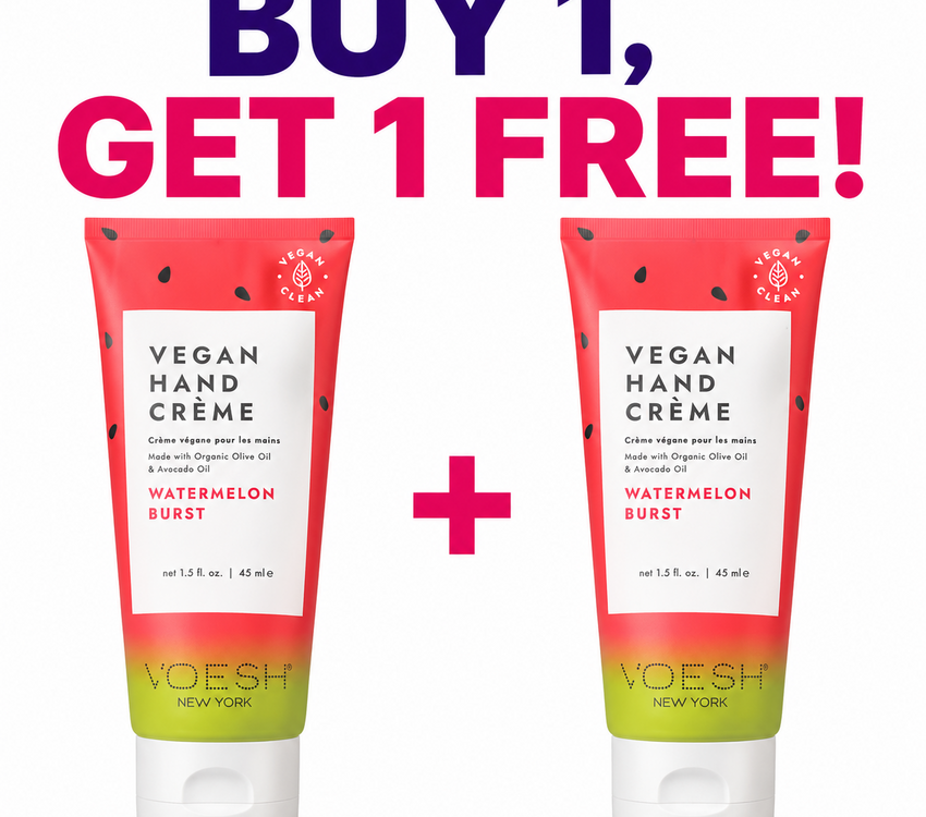 Voesh Buy 1 get 1 FREE Vegan Hand Creme Watermelon Burst 45ml