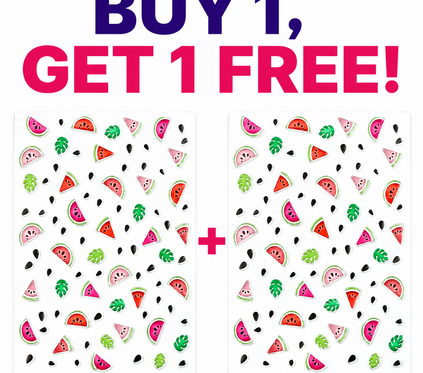 Buy 1 Get 1 FREE Watermelon stickers