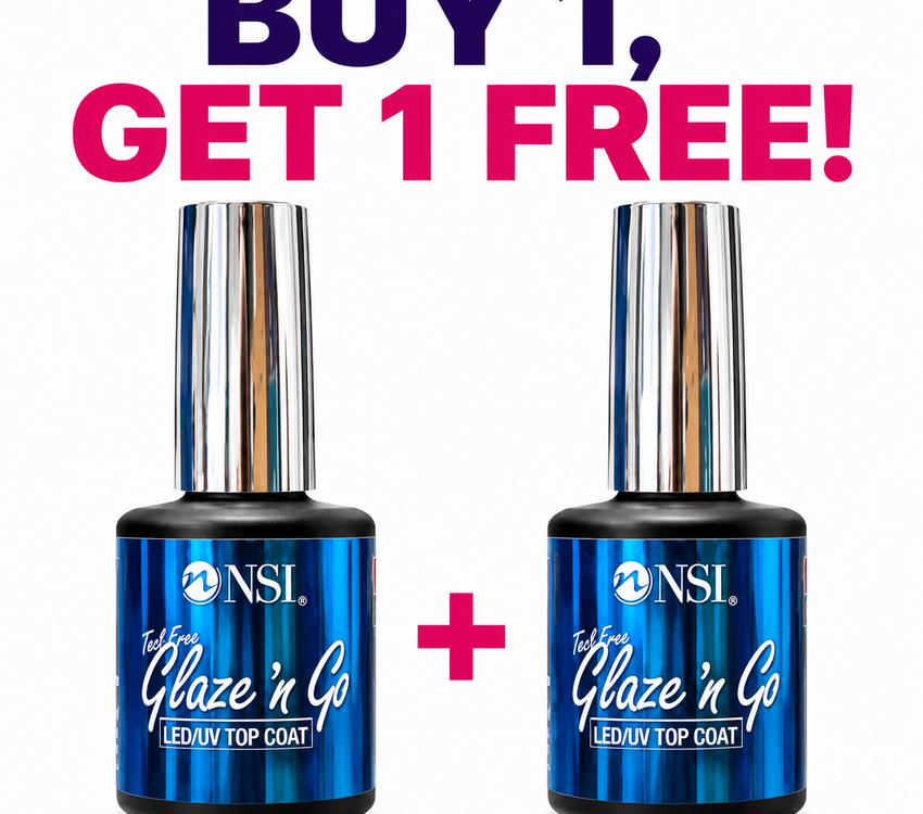 NSI Buy 1 Get 1 FREE LED Glaze n Go 15ml
