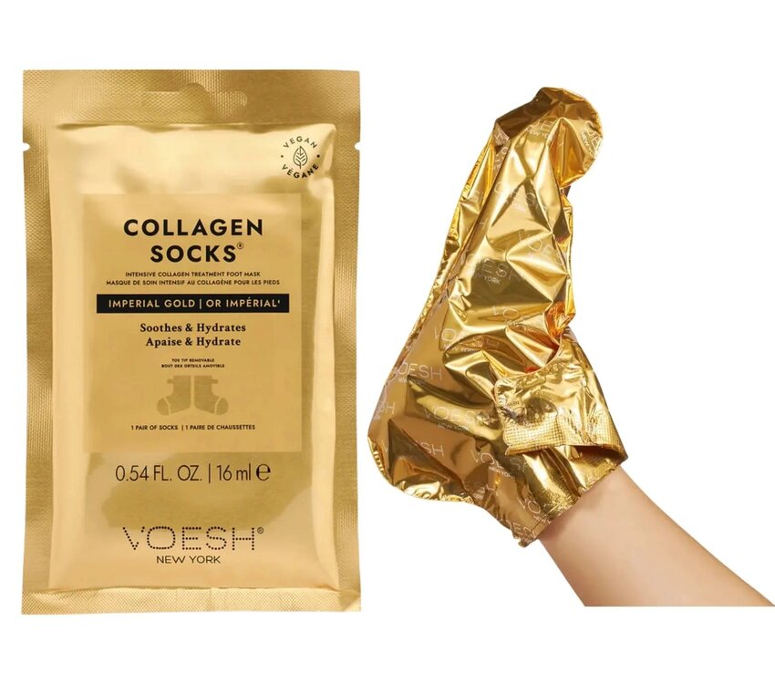 Voesh Collagen Socks Imperial Gold