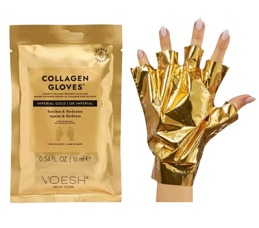 Voesh Collagen Gloves Imperial Gold