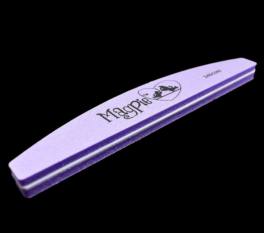Magpie 240/240 Purple Oval Buffer 5pk