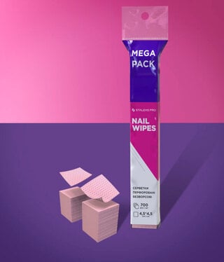 Staleks Pink Lint-free Wipes EXPERT (700 pcs)