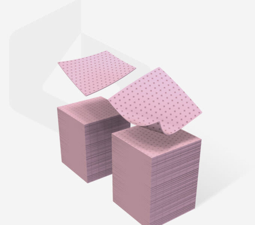 Staleks Pink Lint-free Wipes EXPERT (700 pcs)