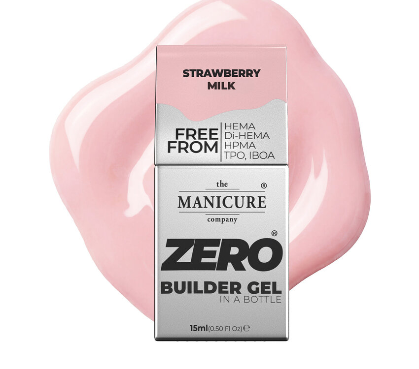 The manicure Company Zero Builder Gel - Strawberry Milk 15ml