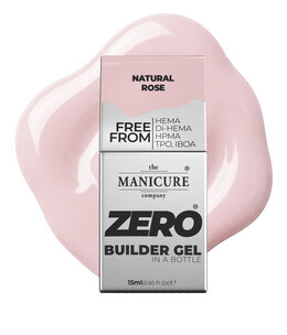 The manicure Company Zero Builder Gel - Natural Rose 15ml