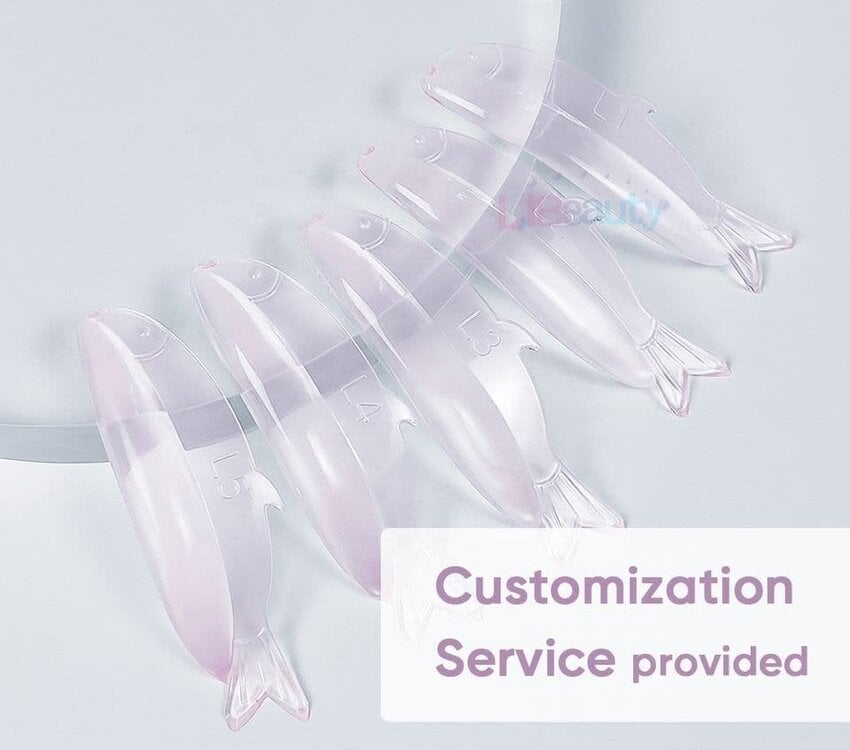 Fish Shape Super Soft Lash Lifting Rod