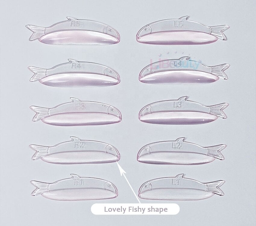 Fish Shape Super Soft Lash Lifting Rod