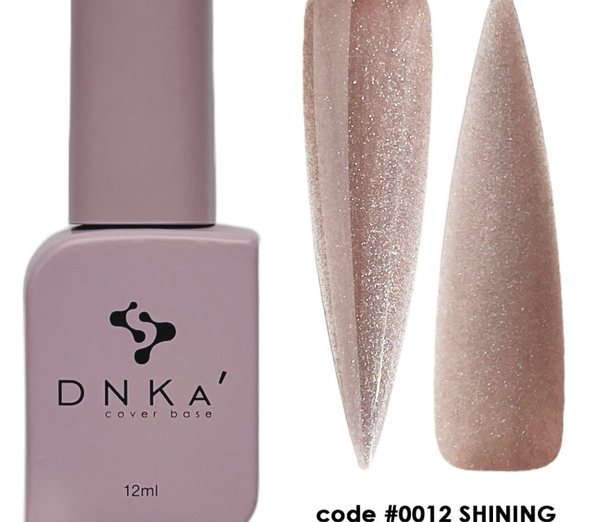 DNKA RUBBER BASE FRENCH (cover), 12 ml #0012 Shining