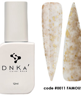 DNKA RUBBER BASE FRENCH (cover), 12 ml #0011 Famous