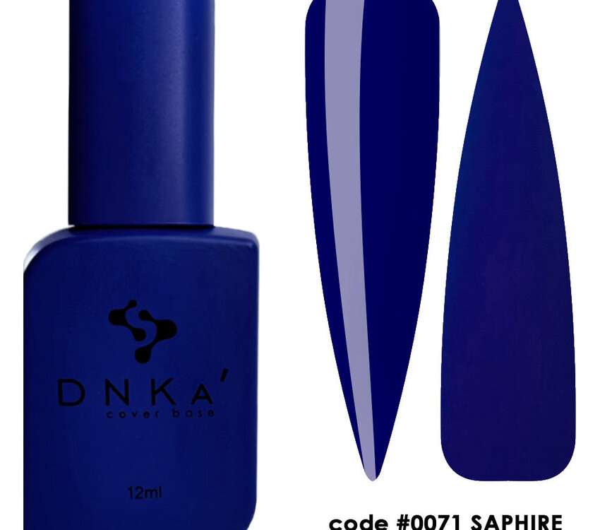 DNKA RUBBER BASE FRENCH (cover), 12 ml #0071 Saphire