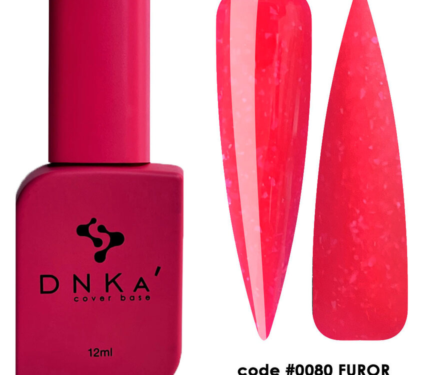 DNKA RUBBER BASE FRENCH (cover), 12 ml #0080 Furor