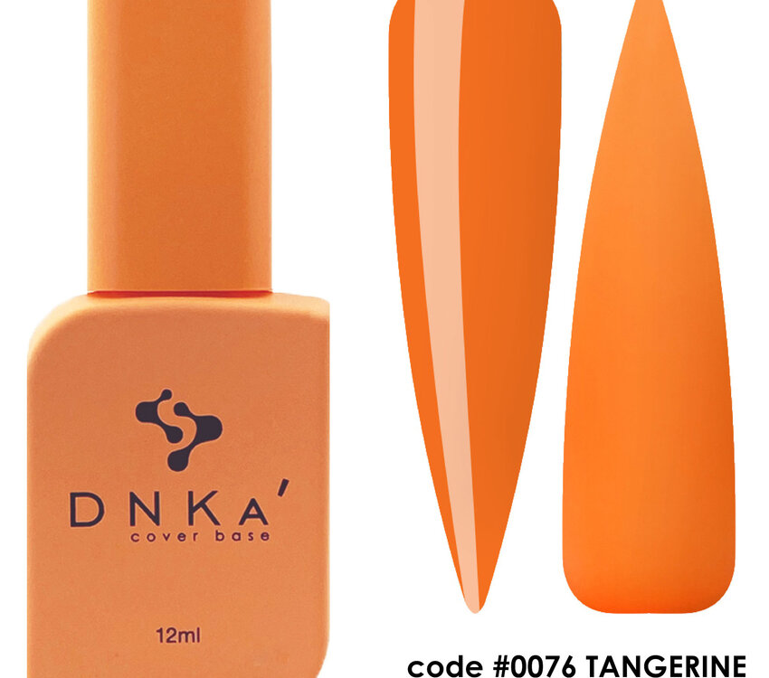 DNKA RUBBER BASE FRENCH (cover), 12 ml #0076 Tangerine