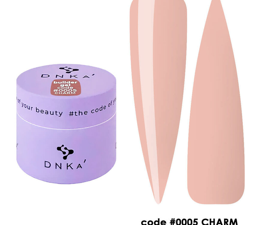 DNKA BUILDER GEL "DNKa", 15 ml #0005 Charm