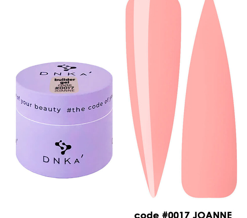 DNKA BUILDER GEL "DNKa", 15 ml #0017 Joanne