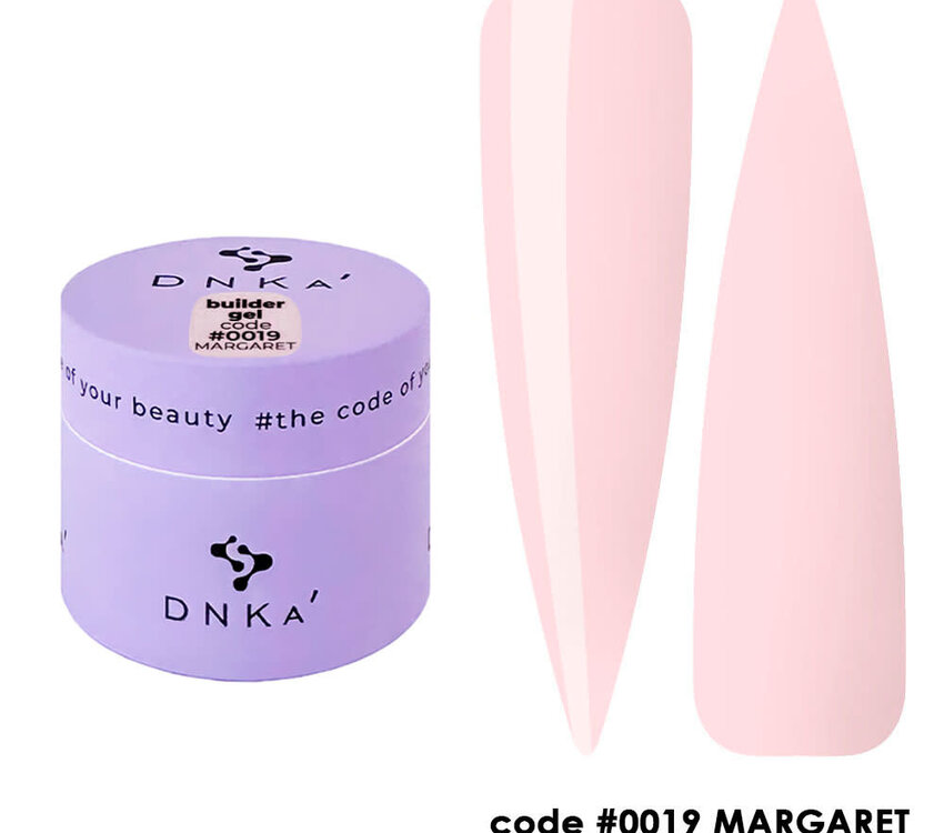 DNKA BUILDER GEL "DNKa", 15 ml #0019 Margaret