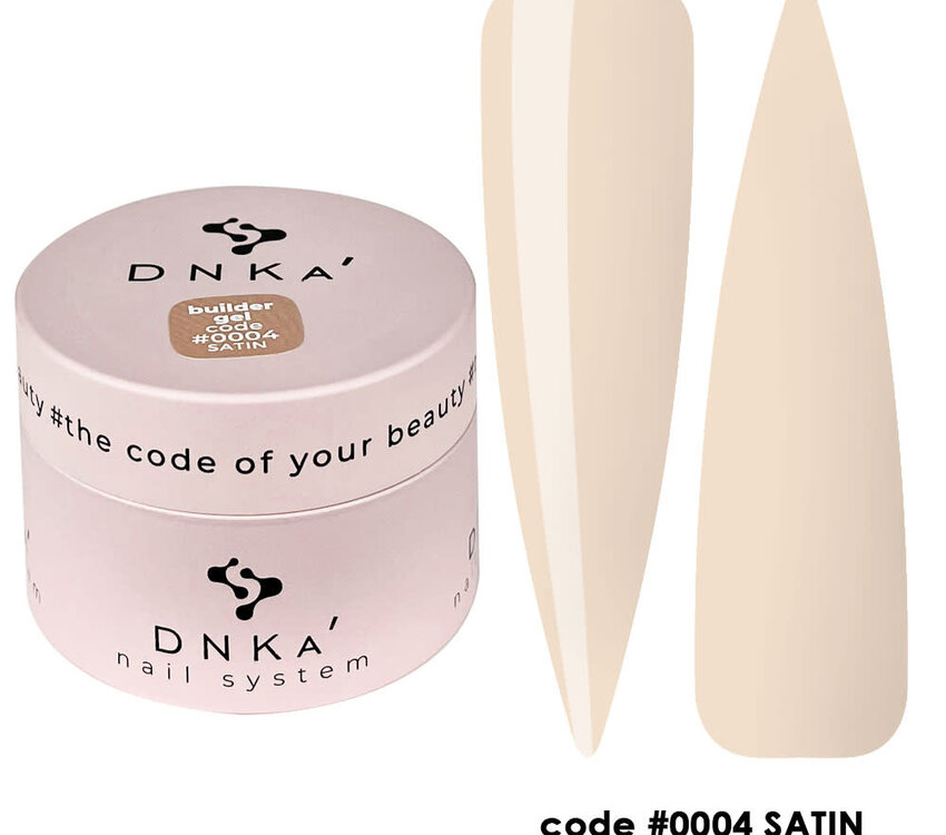 DNKA BUILDER GEL "DNKa", 30 ml #0004 Satin