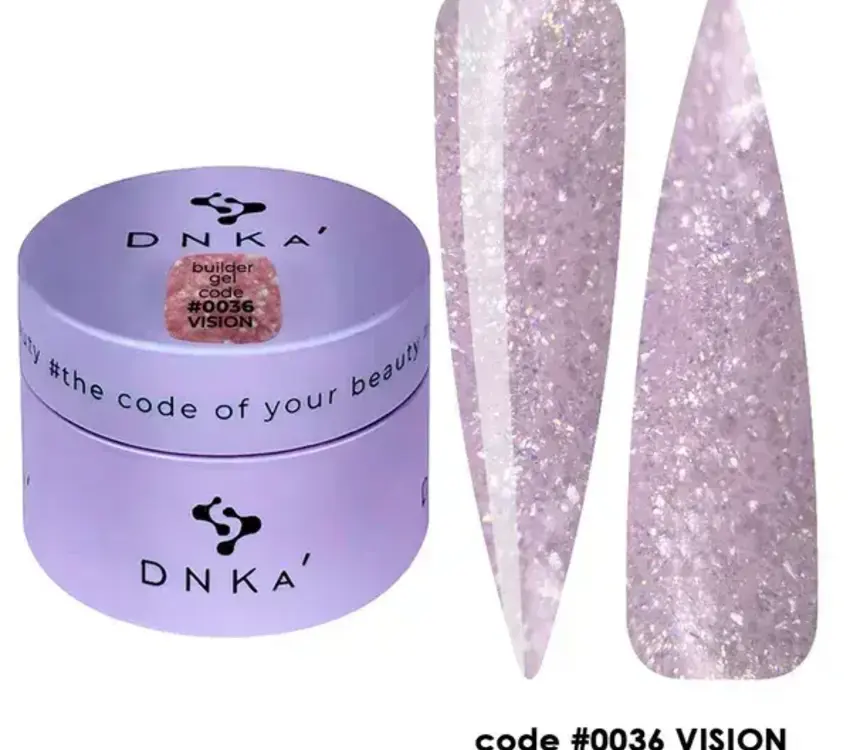 DNKA BUILDER GEL "DNKa", 30 ml #0036 Vision