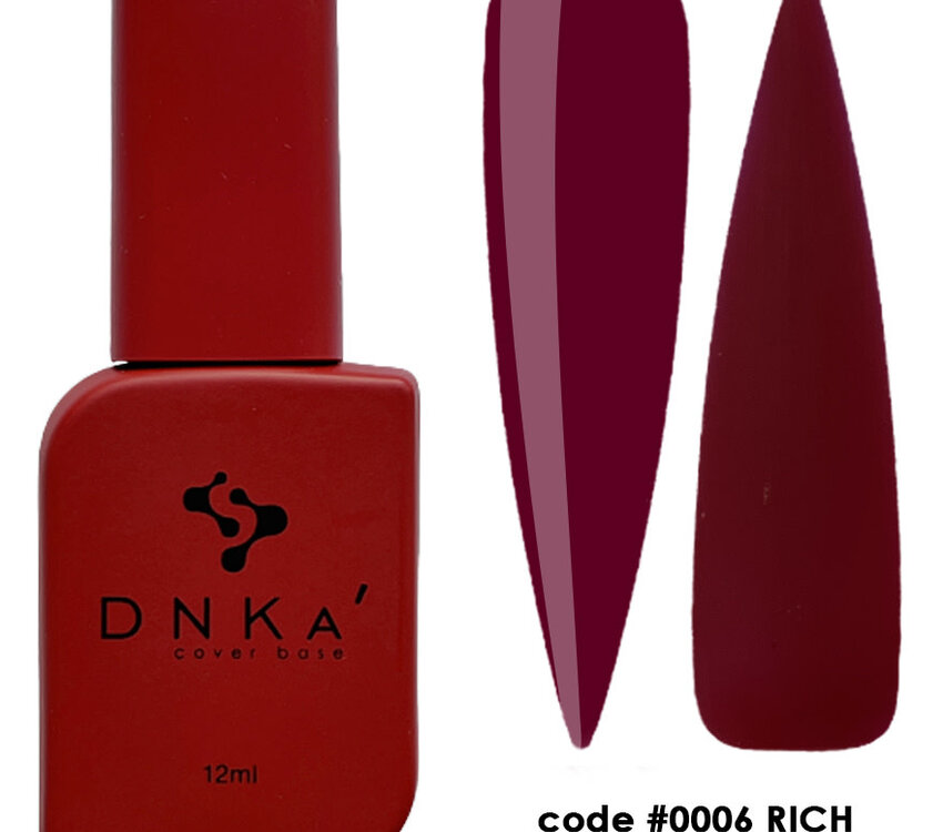 DNKA RUBBER BASE FRENCH (cover), 12 ml #0006 Rich