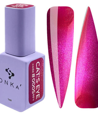 DNKA GEL POLISH CAT`S EYE "DNKa", 7 ml #0005 80`s
