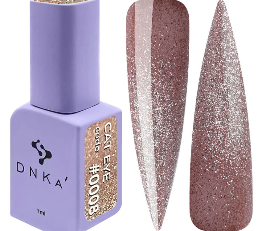 DNKA GEL POLISH CAT`S EYE "DNKa", 7 ml #0008