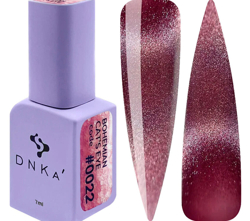 DNKA GEL POLISH CAT`S EYE "DNKa", 7 ml #0022 BOHEMIAN