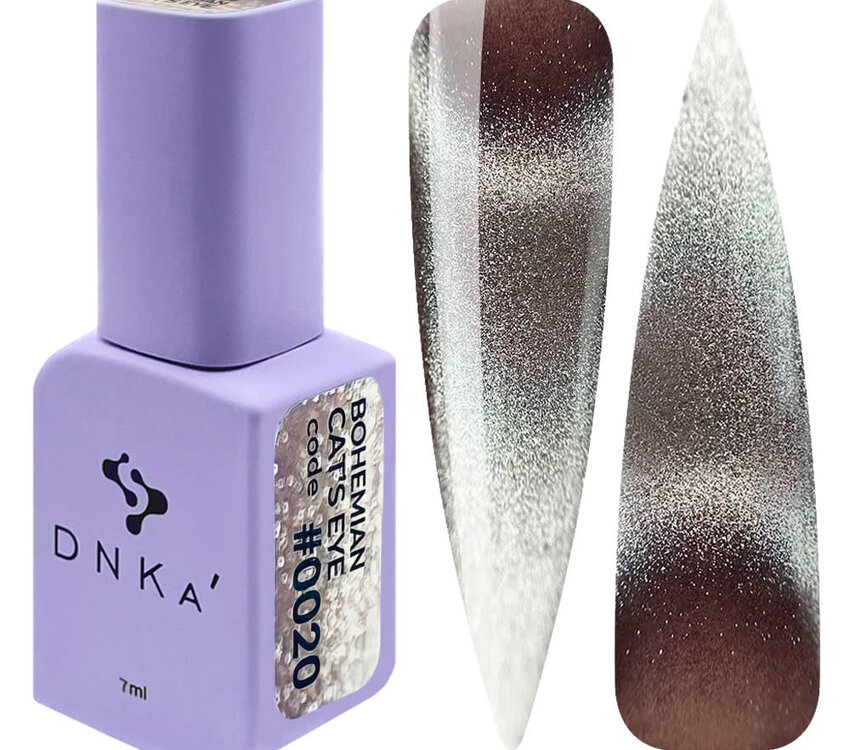 DNKA GEL POLISH CAT`S EYE "DNKa", 7 ml #0020 BOHEMIAN