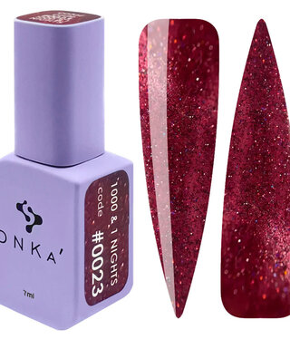 DNKA GEL POLISH CAT`S EYE "DNKa", 7 ml #0023 1000 & 1 NIGHTS