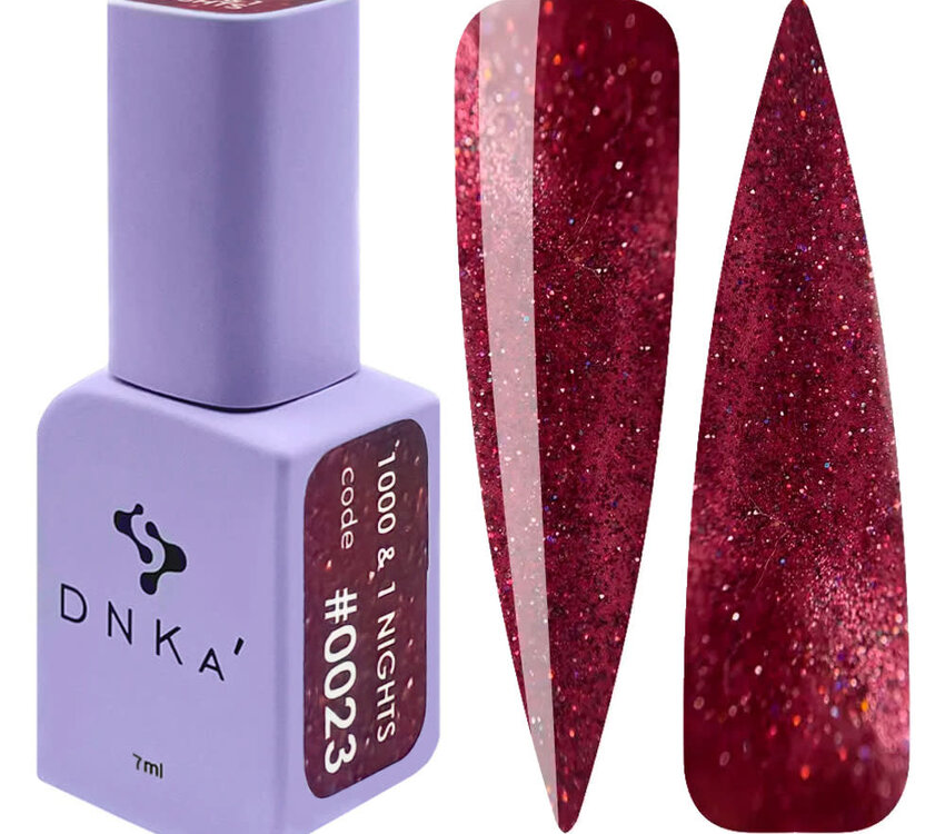 DNKA GEL POLISH CAT`S EYE "DNKa", 7 ml #0023 1000 & 1 NIGHTS
