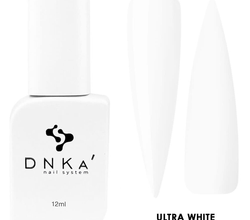 DNKA GEL POLISH  "DNKa", 12 ml ULTRA WHITE