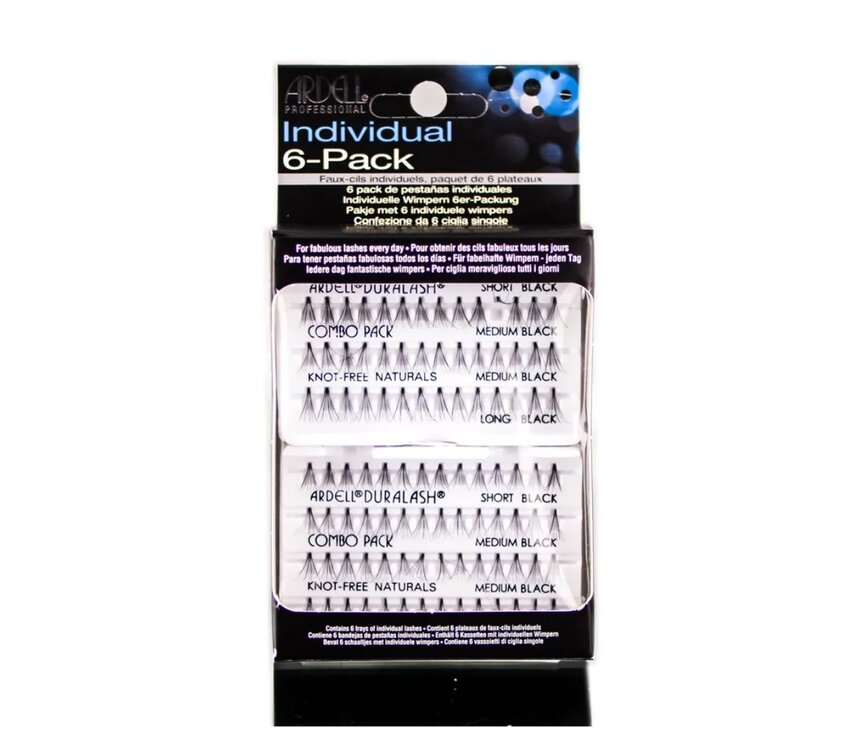 Ardell DuraLash Knot-Free Naturals Combo 6pk