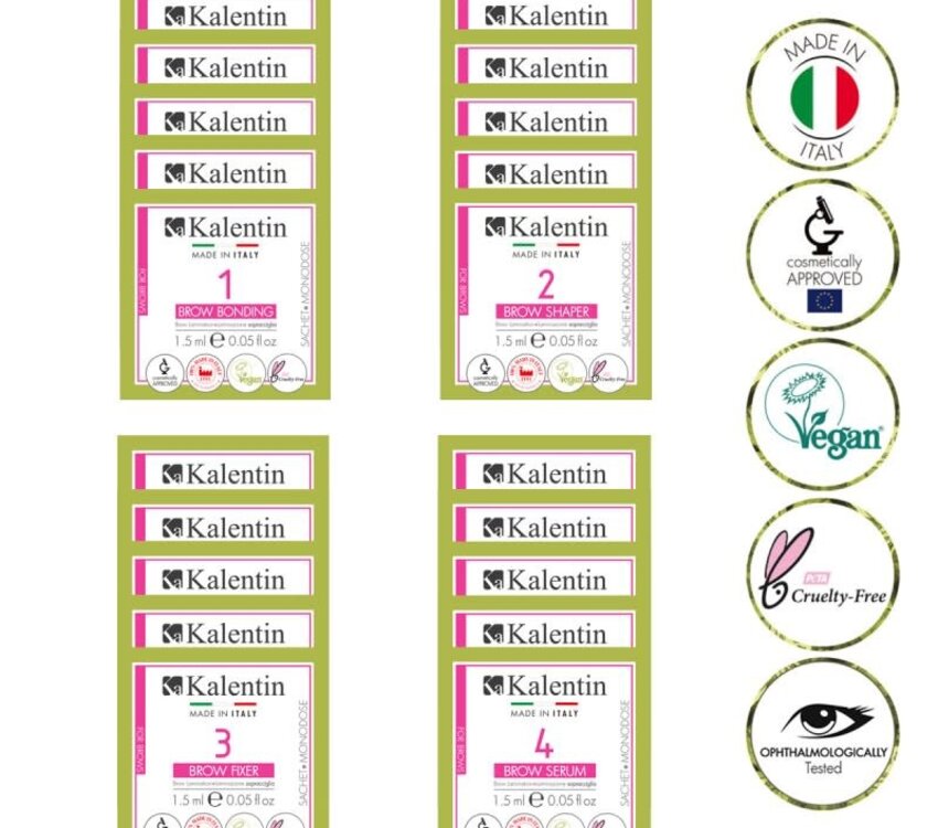 Kalentin Brow Lamination Sachet Set