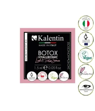 Kalentin Filler Hyaluronic - Lash and Brow Serum - single sachet 1.5ml