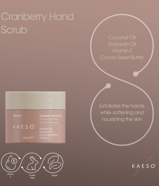 Kaeso Kaeso Cranberry Hand Scrub 100ml