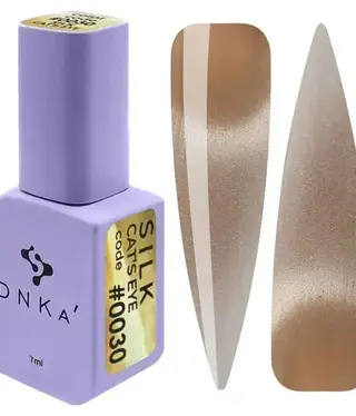 DNKa GEL POLISH CAT`S EYE "DNKa", 7 ml #0030 Silk