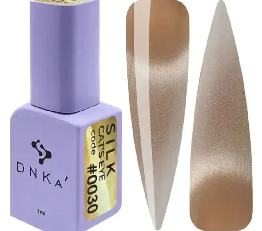 DNKa GEL POLISH CAT`S EYE "DNKa", 7 ml #0030 Silk
