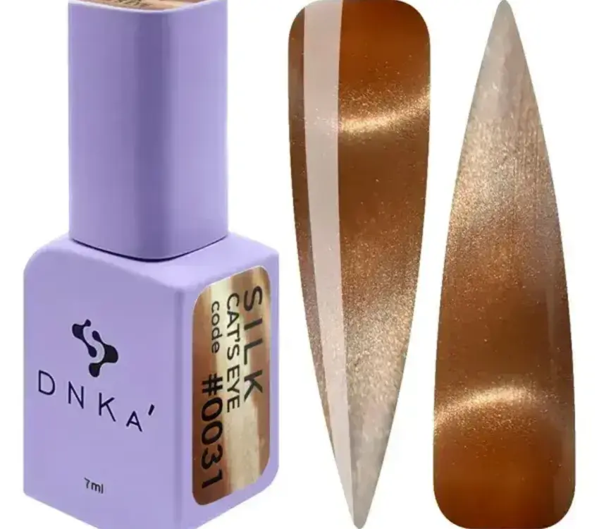 DNKa GEL POLISH CAT`S EYE "DNKa", 7 ml #0031 Silk