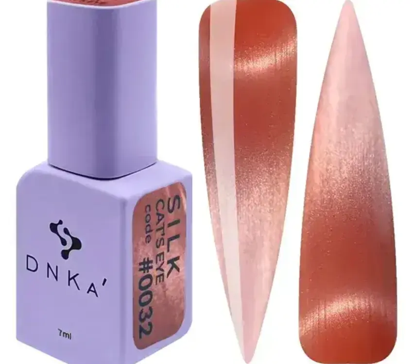DNKa GEL POLISH CAT`S EYE "DNKa", 7 ml #0032 Silk
