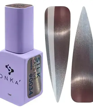 DNKa GEL POLISH CAT`S EYE "DNKa", 7 ml #0034 Silk