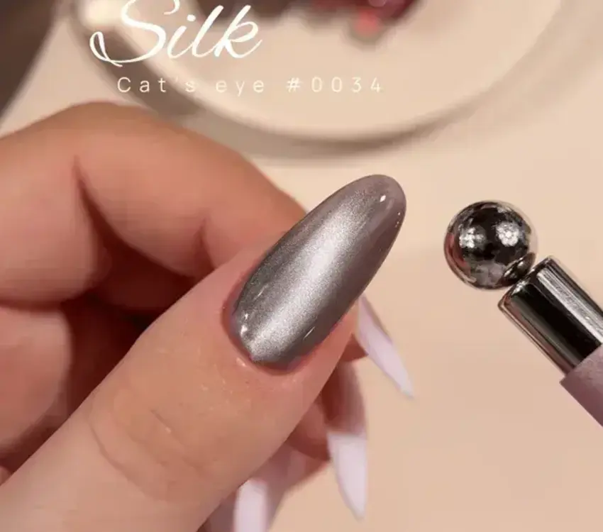 DNKa GEL POLISH CAT`S EYE "DNKa", 7 ml #0034 Silk