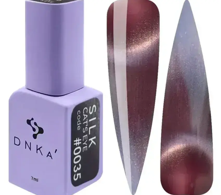 DNKa GEL POLISH CAT`S EYE "DNKa", 7 ml #0035 Silk