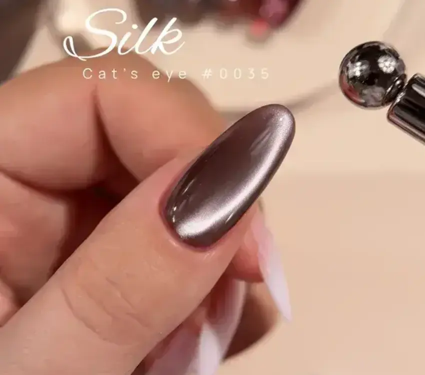 DNKa GEL POLISH CAT`S EYE "DNKa", 7 ml #0035 Silk