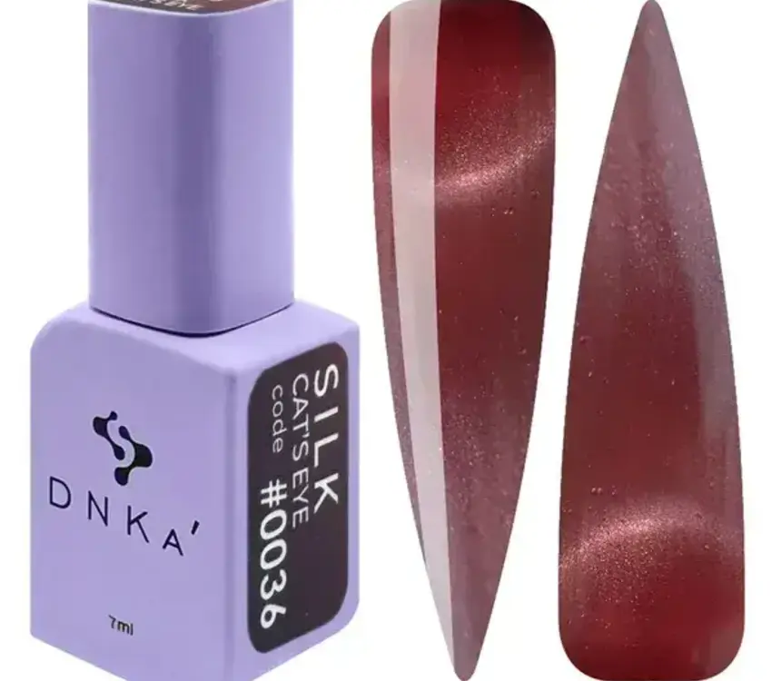 DNKa GEL POLISH CAT`S EYE "DNKa", 7 ml #0036 Silk