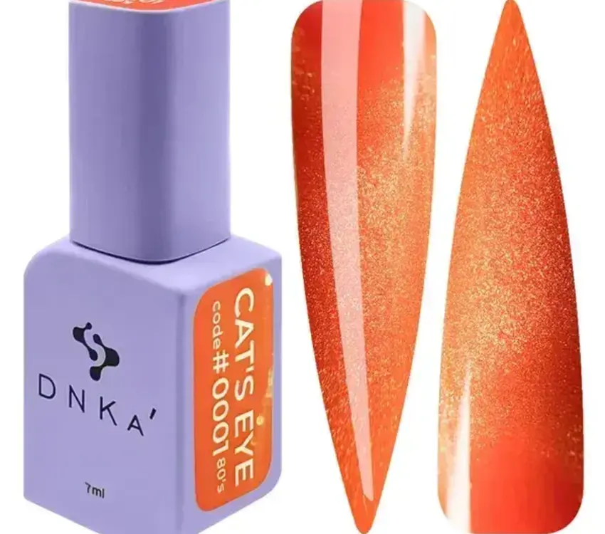 DNKa GEL POLISH CAT`S EYE "DNKa", 7 ml #0001