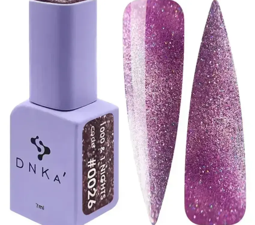 DNKa GEL POLISH CAT`S EYE "DNKa", 7 ml #0026 1000 & 1 NIGHTS