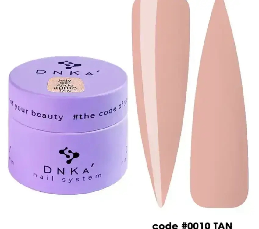 DNKa JELLY GEL "DNKa", 15 ml #0010 Tan