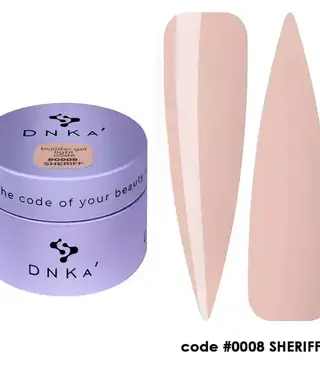 DNKa BUILDER GEL LIGHT "DNKa", 30 ml #0008 Sheriff