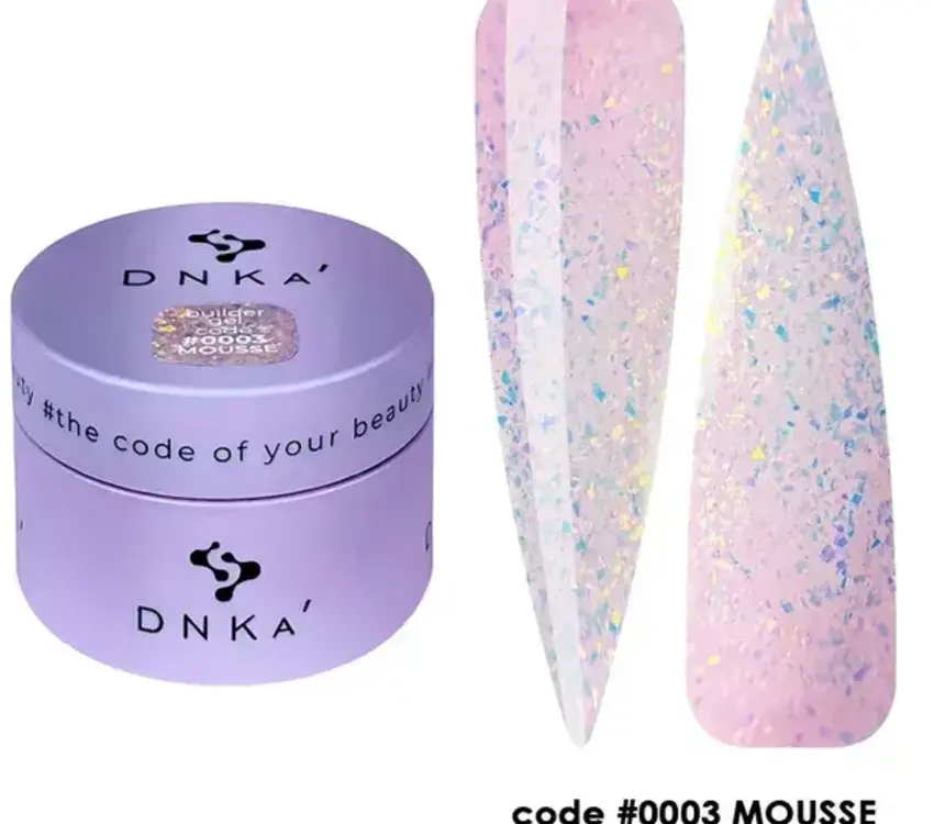 DNKa BUILDER GEL MOUSSE "DNKa", 30 ml #0003