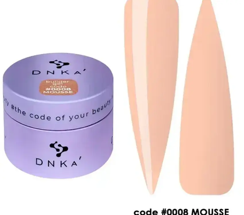 DNKa BUILDER GEL MOUSSE "DNKa", 30 ml #0008